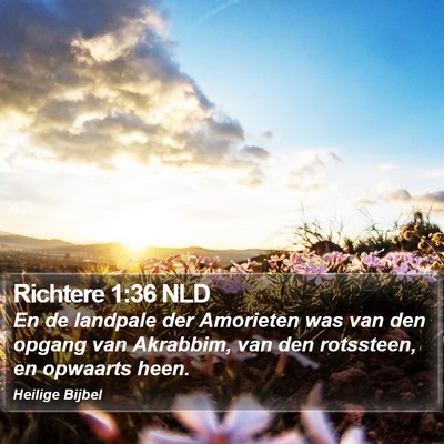 Richtere 1:36 NLD Bible Verse Image