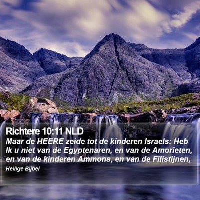 Richtere 10:11 NLD Bible Verse Image