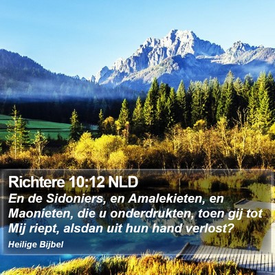 Richtere 10:12 NLD Bible Verse Image