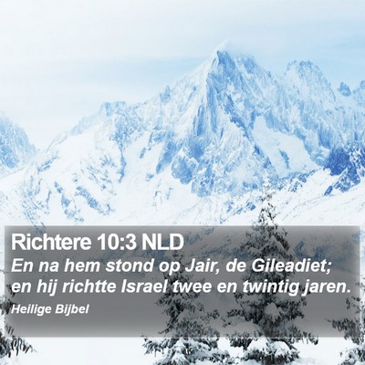 Richtere 10:3 NLD Bible Verse Image