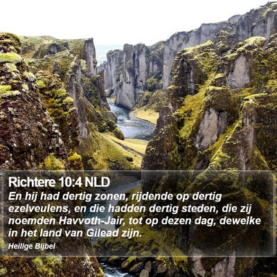 Richtere 10:4 NLD Bible Verse Image