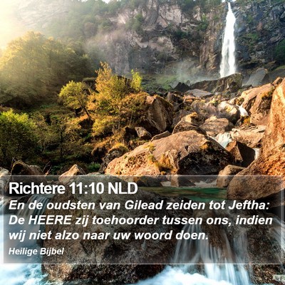 Richtere 11:10 NLD Bible Verse Image