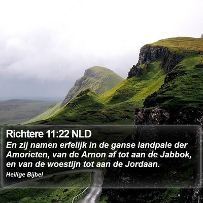 Richtere 11:22 NLD Bible Verse Image
