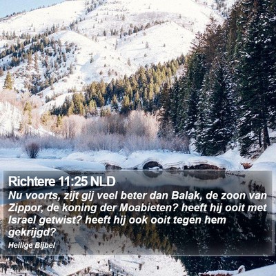 Richtere 11:25 NLD Bible Verse Image