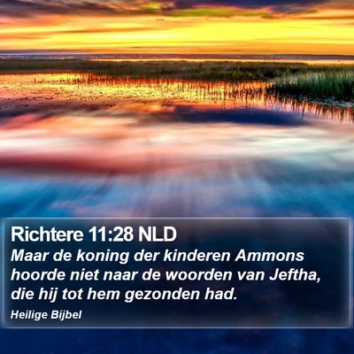 Richtere 11:28 NLD Bible Verse Image