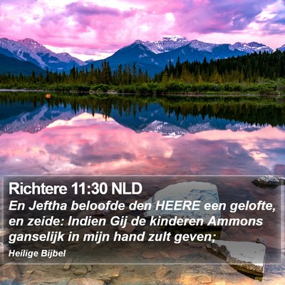 Richtere 11:30 NLD Bible Verse Image