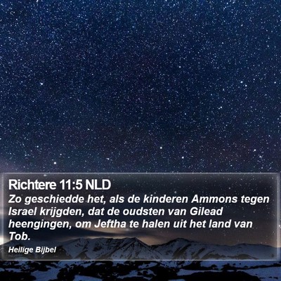 Richtere 11:5 NLD Bible Verse Image
