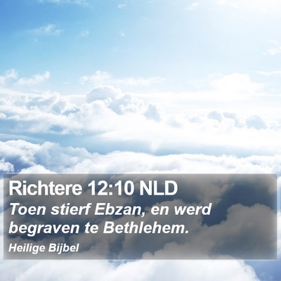 Richtere 12:10 NLD Bible Verse Image