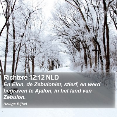Richtere 12:12 NLD Bible Verse Image