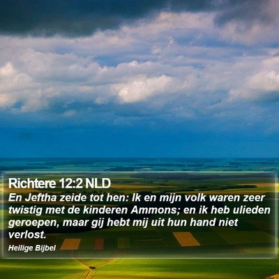 Richtere 12:2 NLD Bible Verse Image
