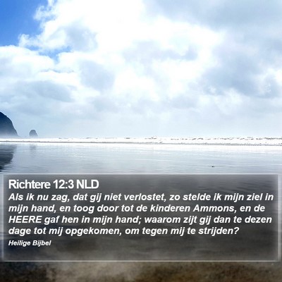 Richtere 12:3 NLD Bible Verse Image