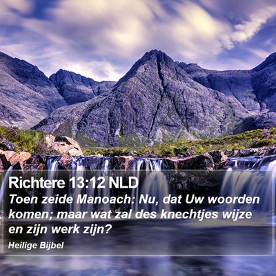 Richtere 13:12 NLD Bible Verse Image