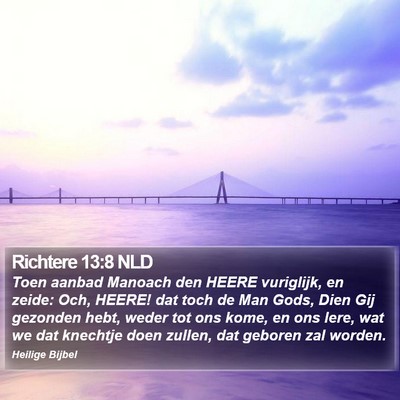 Richtere 13:8 NLD Bible Verse Image