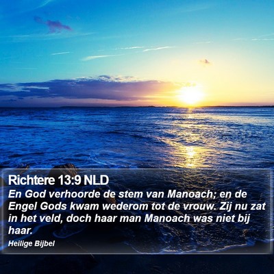 Richtere 13:9 NLD Bible Verse Image