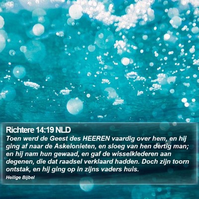 Richtere 14:19 NLD Bible Verse Image