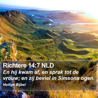 Richtere 14:7 NLD Bible Verse Image