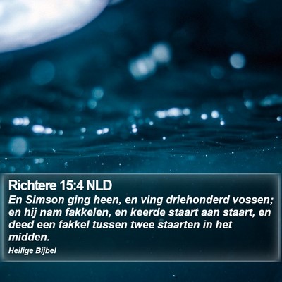 Richtere 15:4 NLD Bible Verse Image