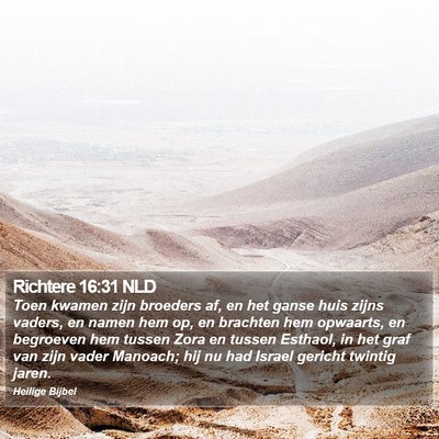Richtere 16:31 NLD Bible Verse Image