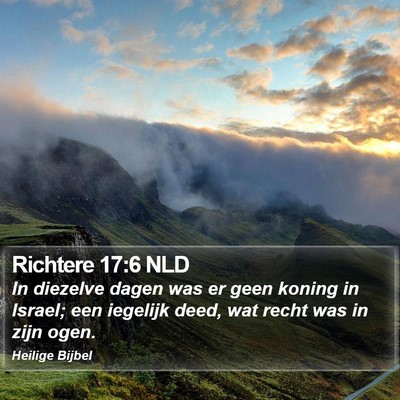 Richtere 17:6 NLD Bible Verse Image
