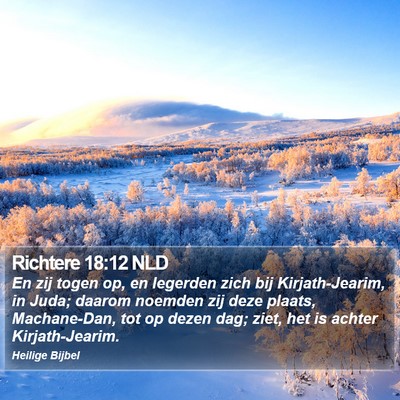 Richtere 18:12 NLD Bible Verse Image