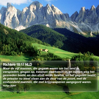 Richtere 18:17 NLD Bible Verse Image