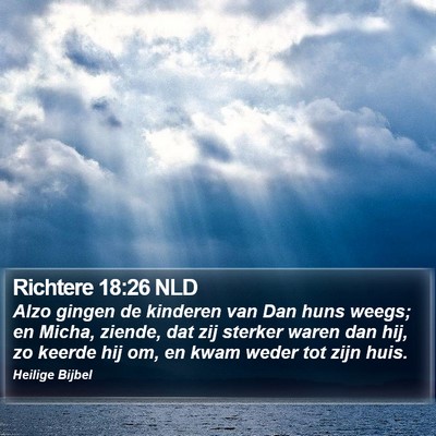 Richtere 18:26 NLD Bible Verse Image