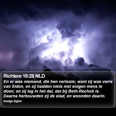 Richtere 18:28 NLD Bible Verse Image