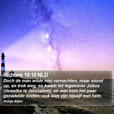 Richtere 19:10 NLD Bible Verse Image