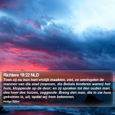 Richtere 19:22 NLD Bible Verse Image