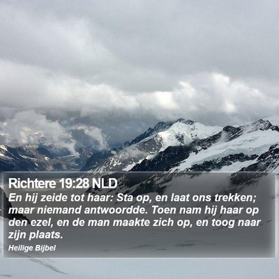 Richtere 19:28 NLD Bible Verse Image