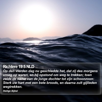 Richtere 19:5 NLD Bible Verse Image