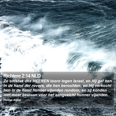 Richtere 2:14 NLD Bible Verse Image