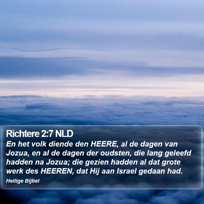 Richtere 2:7 NLD Bible Verse Image