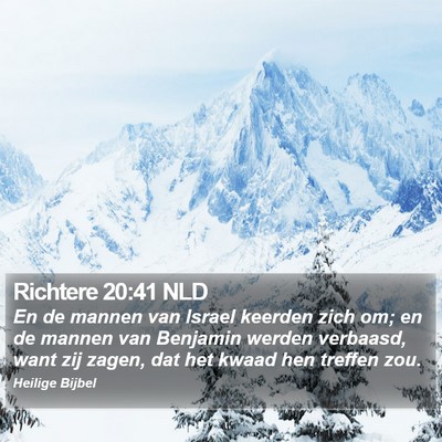 Richtere 20:41 NLD Bible Verse Image