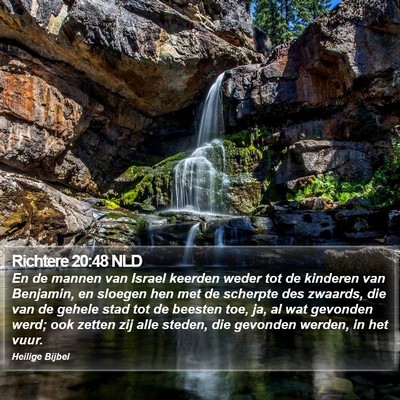 Richtere 20:48 NLD Bible Verse Image