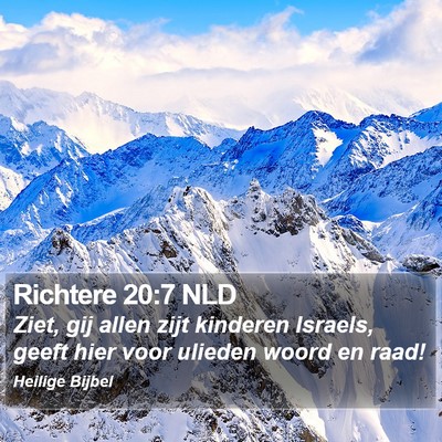 Richtere 20:7 NLD Bible Verse Image