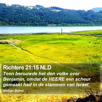 Richtere 21:15 NLD Bible Verse Image