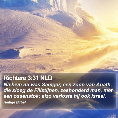 Richtere 3:31 NLD Bible Verse Image