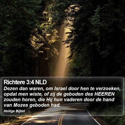 Richtere 3:4 NLD Bible Verse Image