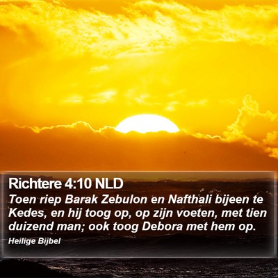 Richtere 4:10 NLD Bible Verse Image