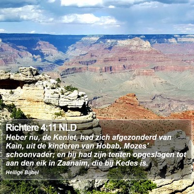 Richtere 4:11 NLD Bible Verse Image