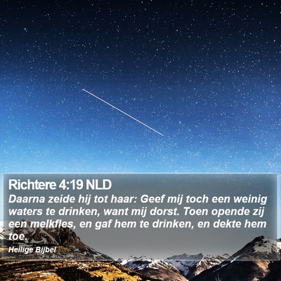 Richtere 4:19 NLD Bible Verse Image