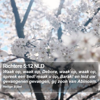 Richtere 5:12 NLD Bible Verse Image