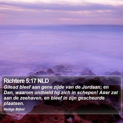 Richtere 5:17 NLD Bible Verse Image