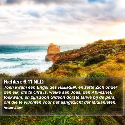 Richtere 6:11 NLD Bible Verse Image
