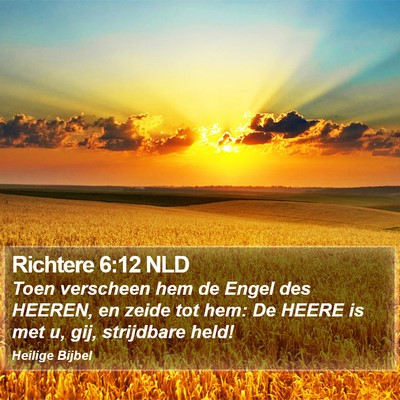 Richtere 6:12 NLD Bible Verse Image