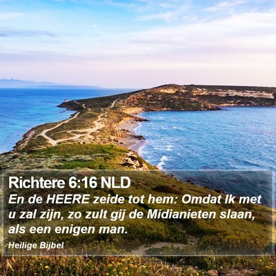 Richtere 6:16 NLD Bible Verse Image