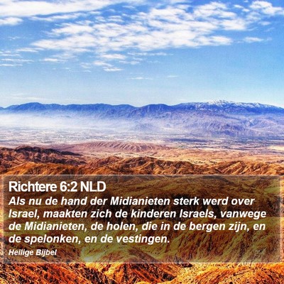 Richtere 6:2 NLD Bible Verse Image