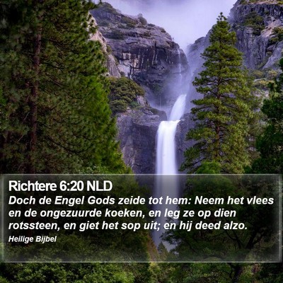 Richtere 6:20 NLD Bible Verse Image