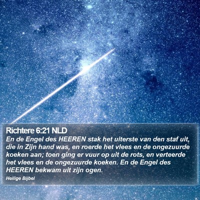 Richtere 6:21 NLD Bible Verse Image
